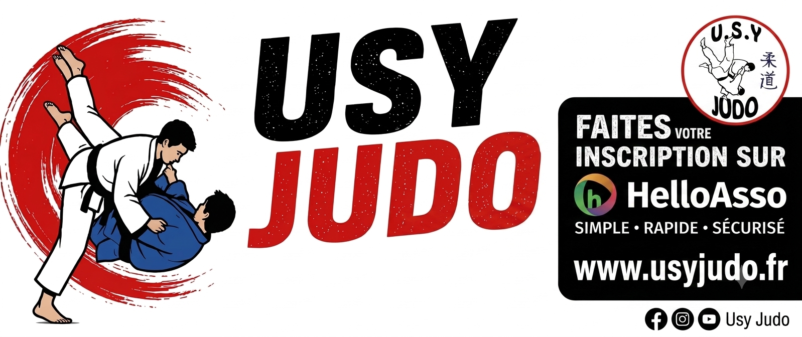 Image inscription Usy Judo